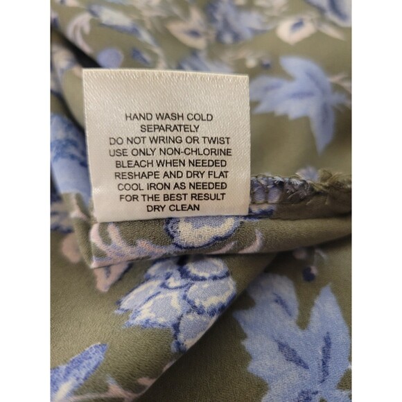 Hippie Rose Floral Top Short Sleeve Lightweight Medium - Picture 8 of 8